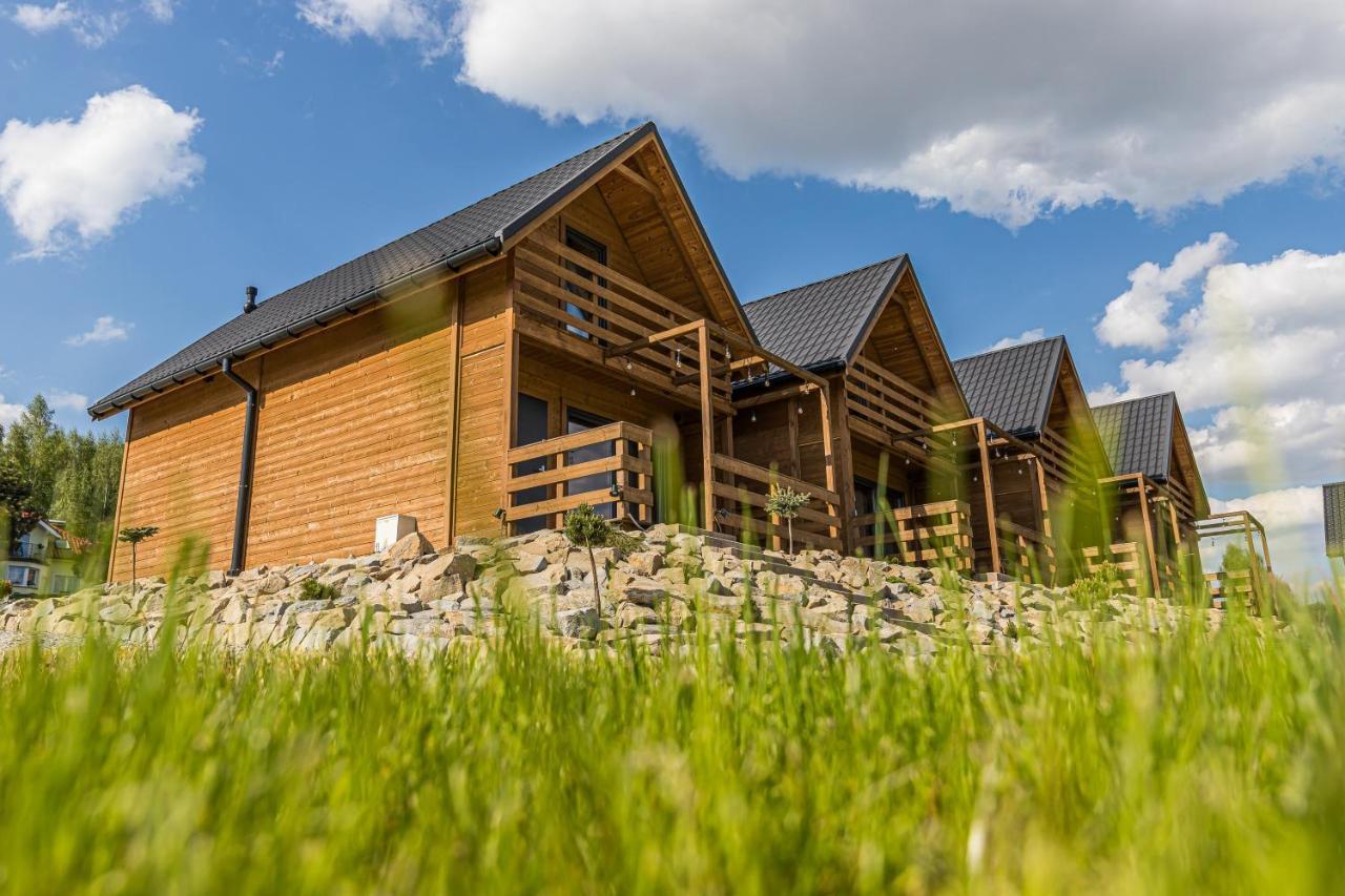 Wycisznia - Drewniane Domki Caloroczne Gieraltowiczki Exterior foto