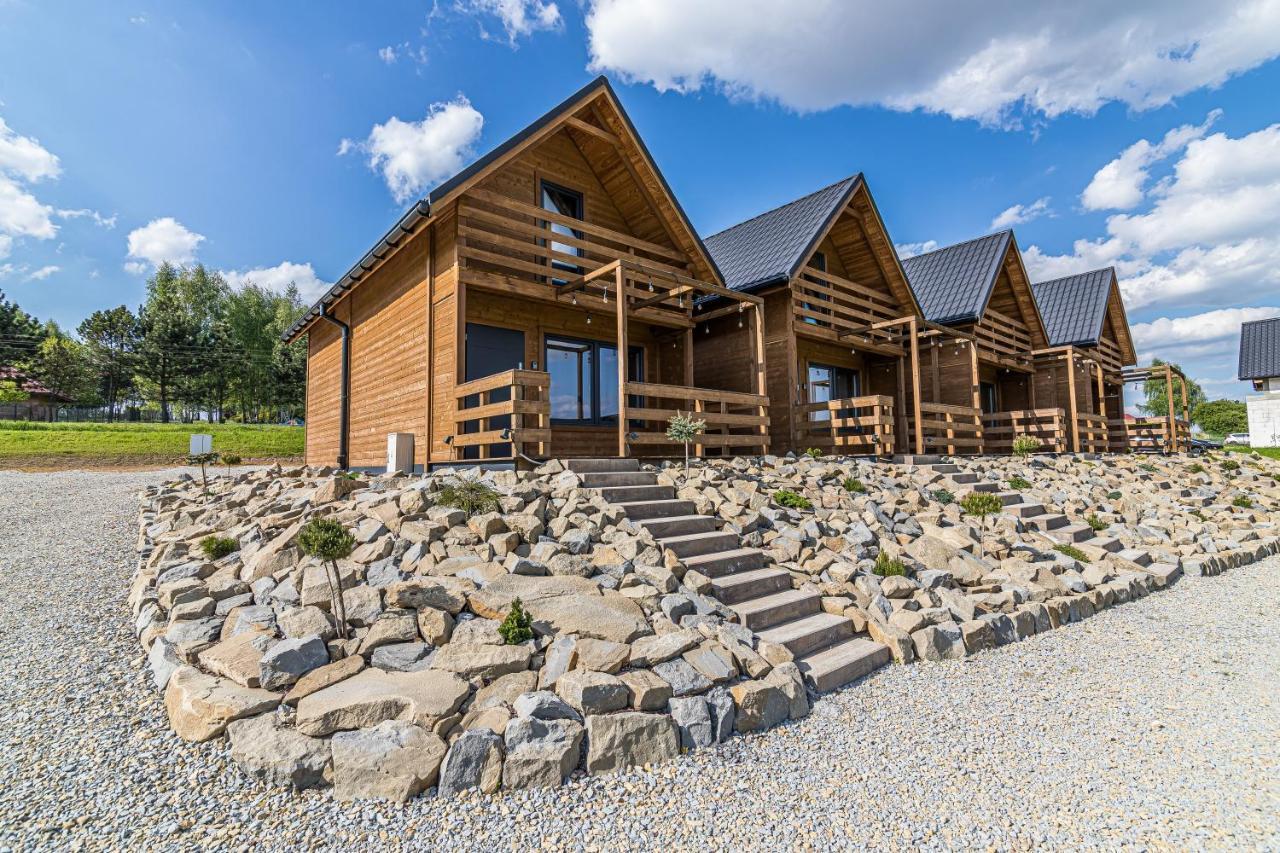 Wycisznia - Drewniane Domki Caloroczne Gieraltowiczki Exterior foto